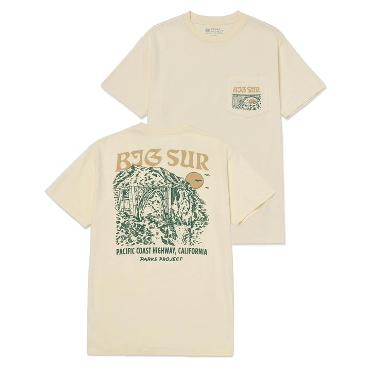 Parks Project Big Sur Bridges Puff Print Pocket Tee