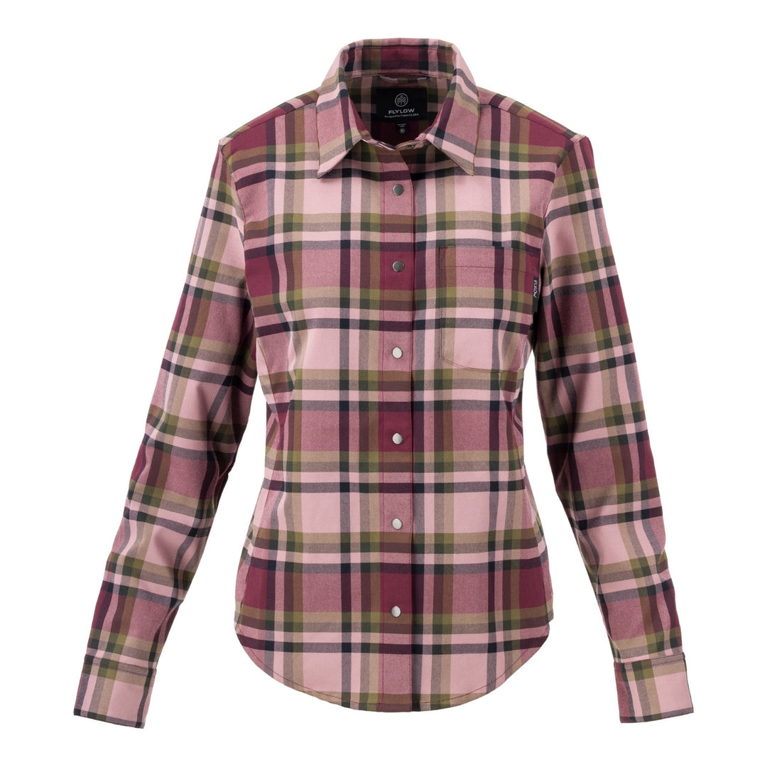 FlyLow Brigitte Tech Flannel - Dusty Iris