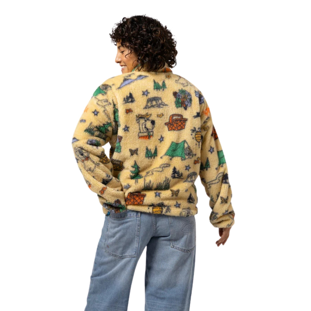 Parks Project Yogi Bear x Parks Project Shearling Jacket