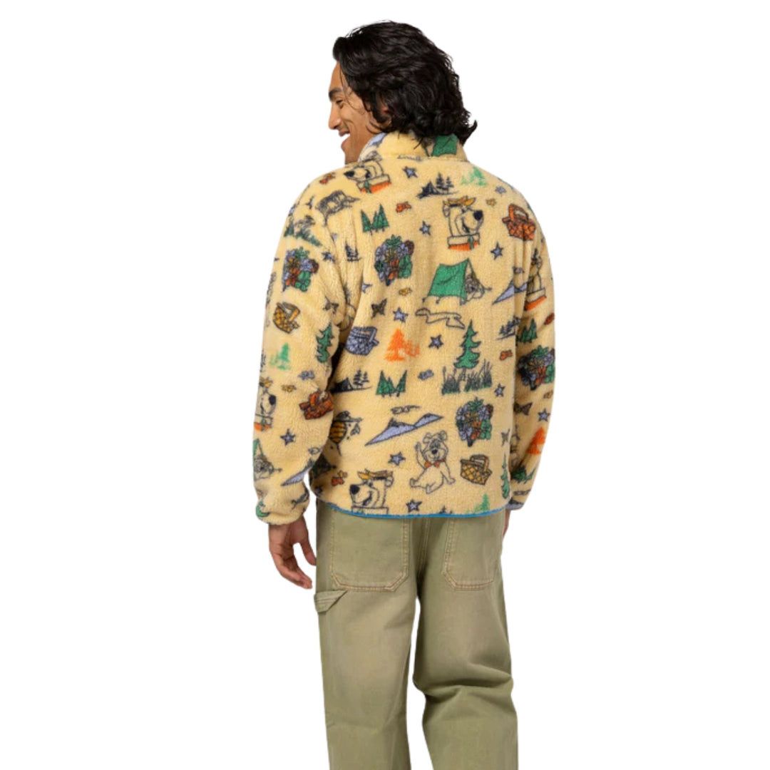 Parks Project Yogi Bear x Parks Project Shearling Jacket