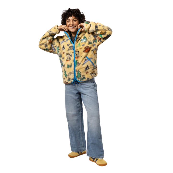 Parks Project Yogi Bear x Parks Project Shearling Jacket