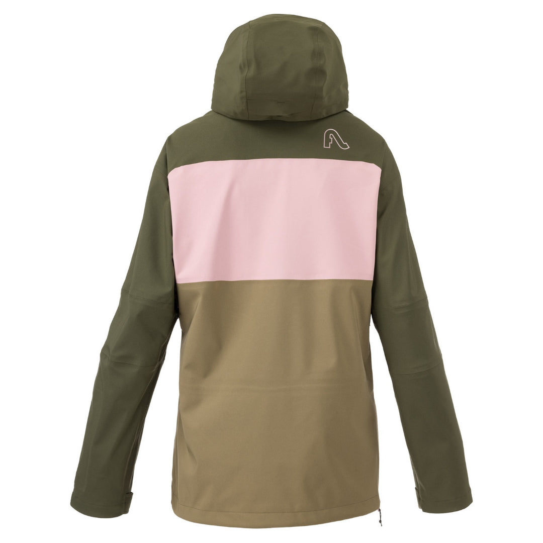 FlyLow Lucy Anorak - Evergreen/Dusty Iris/Capers