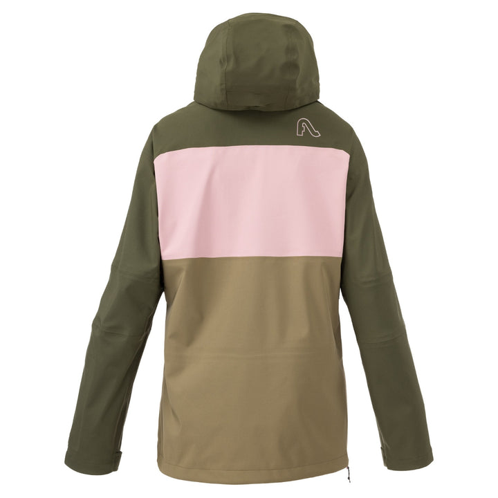 FlyLow Lucy Anorak - Evergreen/Dusty Iris/Capers