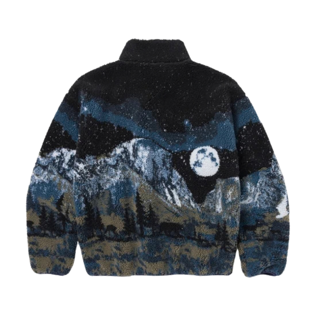 Yosemite Night Views Full Zip High Pile Fleece