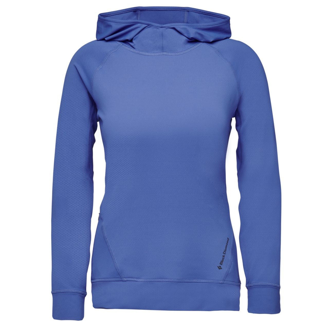 Black Diamond Women's Long Sleeve Alpenglow Hoody in Clean Blue