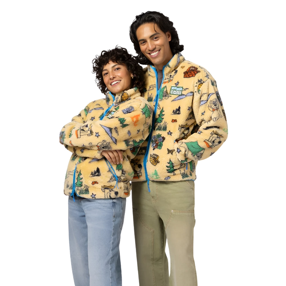 Parks Project Yogi Bear x Parks Project Shearling Jacket