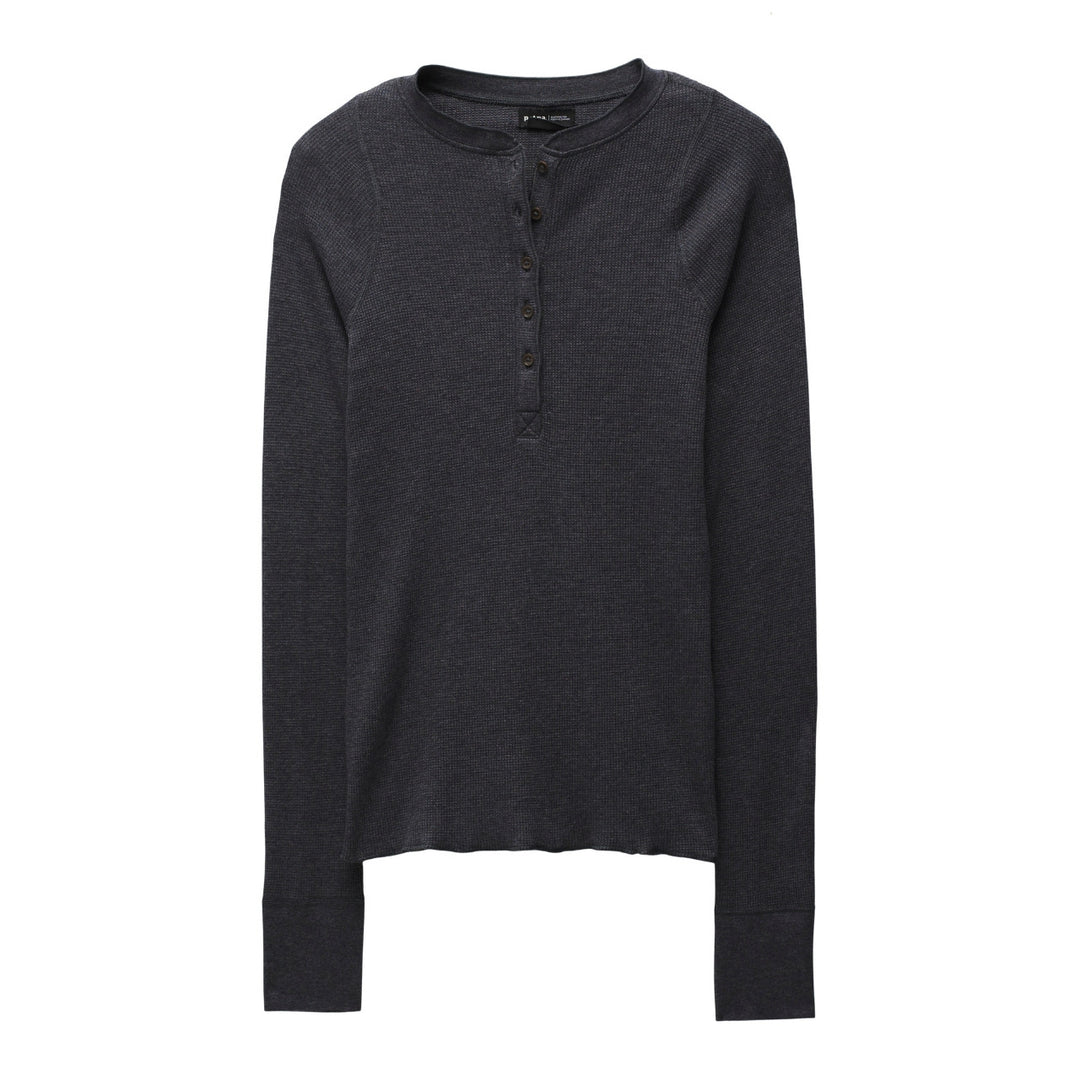 Prana Touchstone Henley - Charcoal Heather