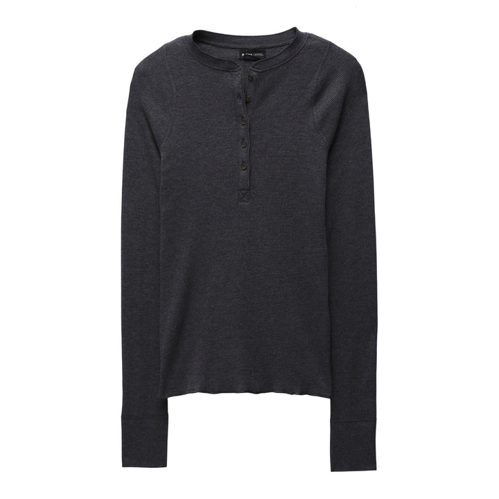 Prana Touchstone Henley - Charcoal Heather