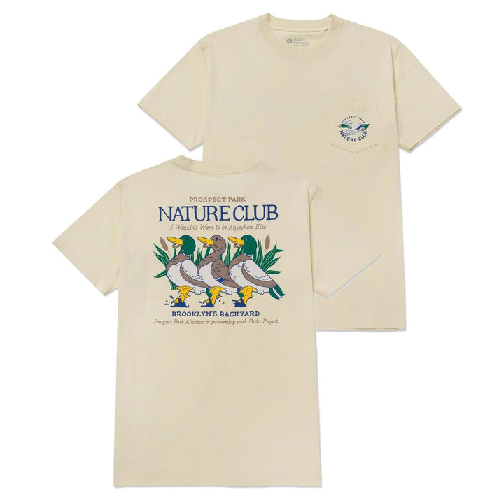 Prospect Park Alliance x Parks Project Nature Club Pocket Tee - Natural