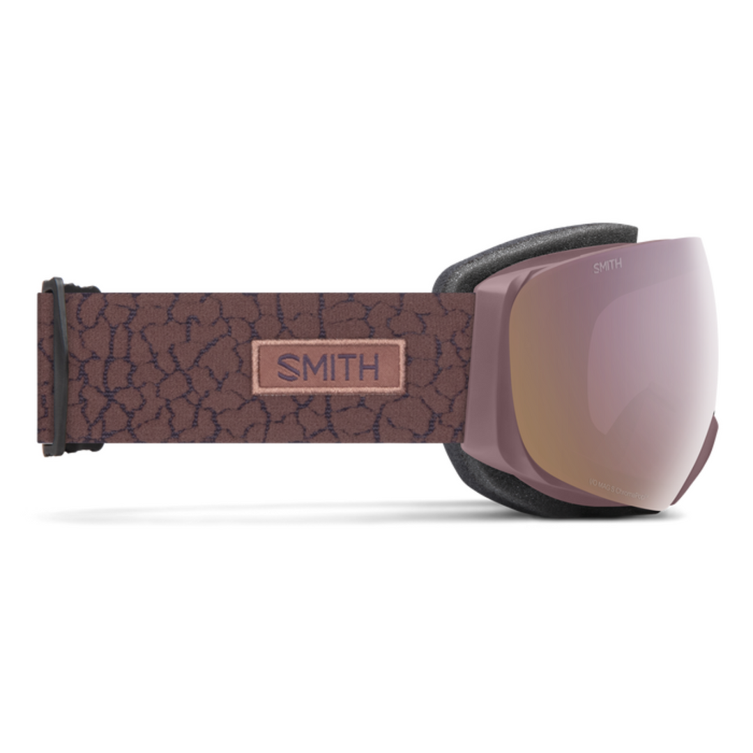 Smith I/O MAG S Dusk Crackle | ChromaPop Everyday Rose Gold Mirror