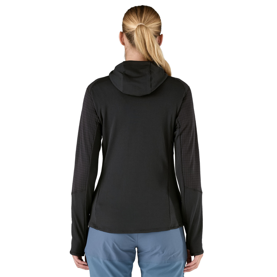 Patagonia Women's R1 Fleece Pullover Hoody - Black