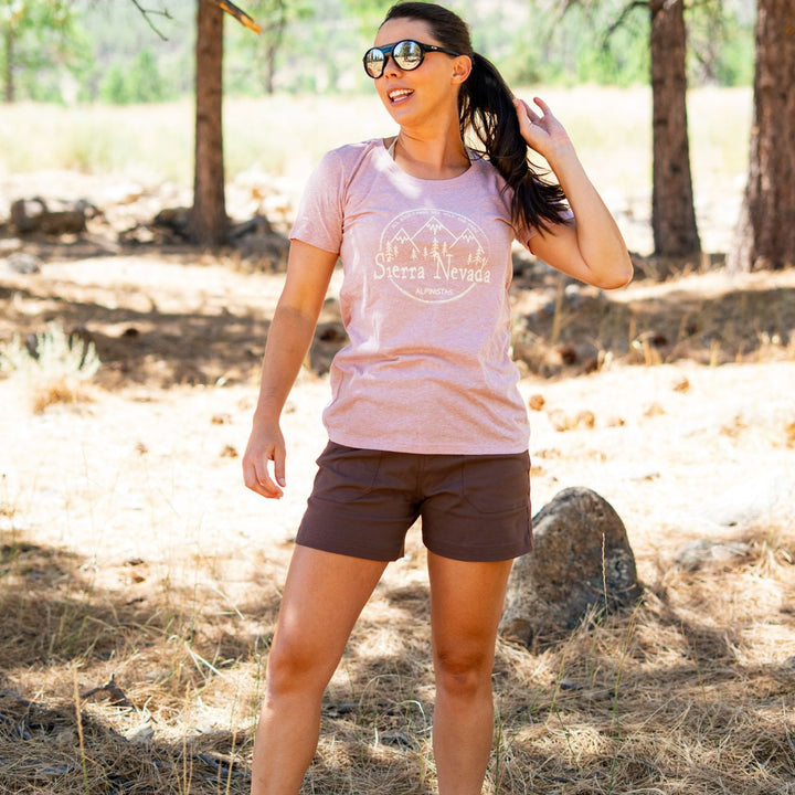 Alpinistas Sierra Nevada Tee - Pink