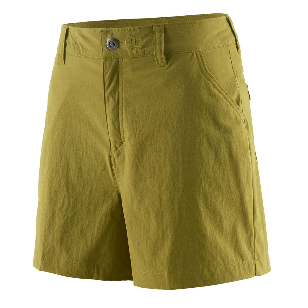 Patagonia Women's Quandary Shorts - 5" - Graze Green