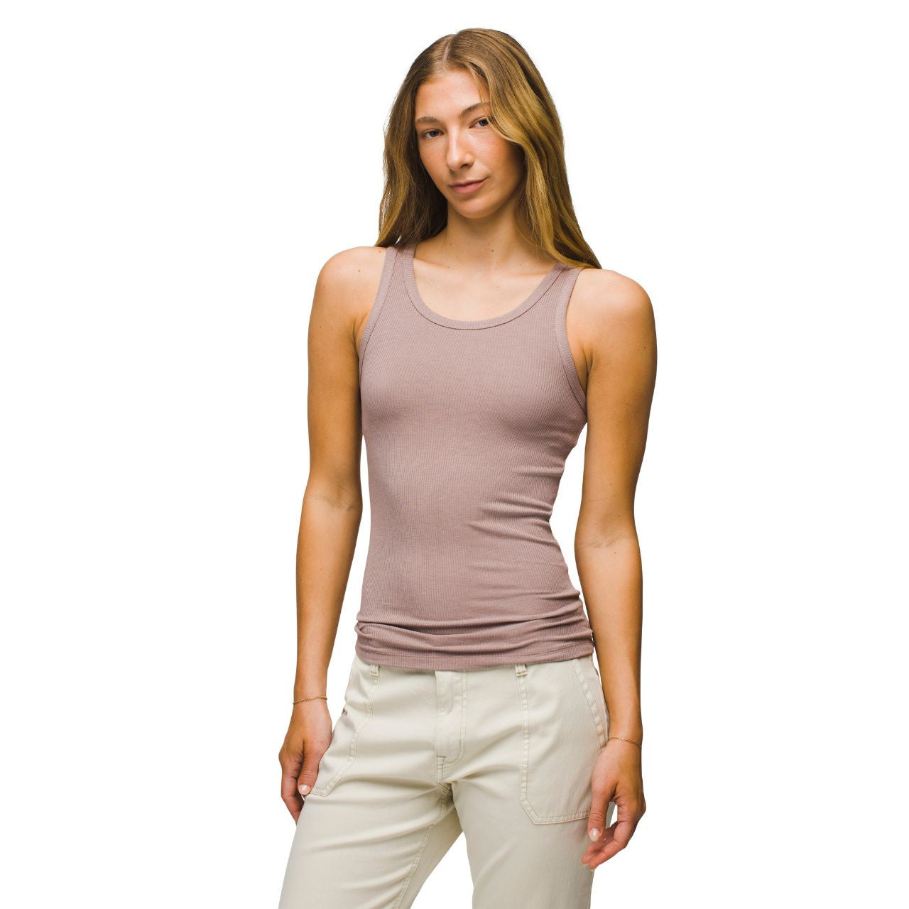 prana foundation rib dress Prana Foundation Rib Stretch Dress Women's Large NWT $89 Color:Willow Heather