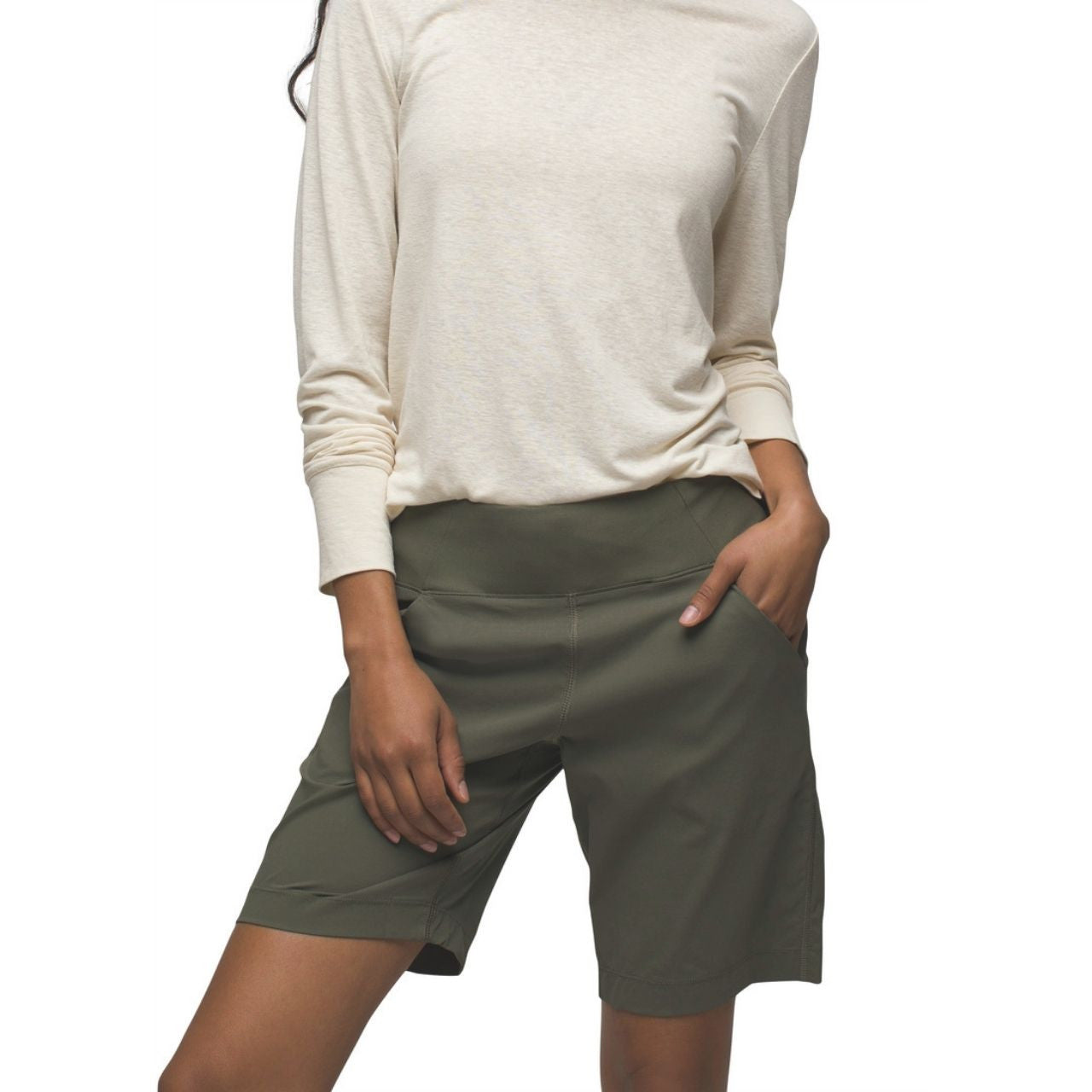 Koen Flat Front Short - Grape Leaf