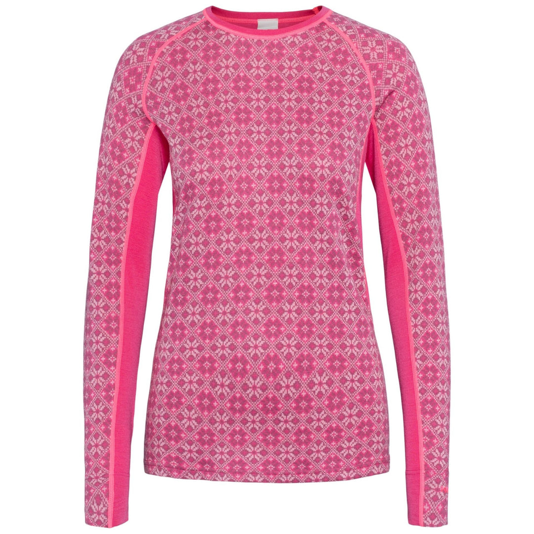 Kari Traa Rose Light Baselayer Long Sleeve - Berry Pink
