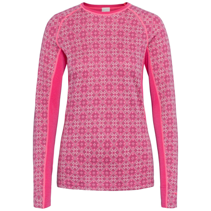 Kari Traa Rose Light Baselayer Long Sleeve - Berry Pink