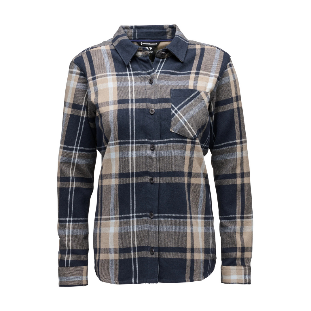 Black Diamond Project Flannel - Charcoal-Moonstone Plaid