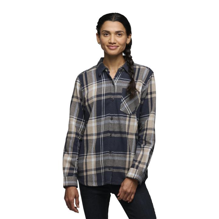 Black Diamond Project Flannel - Charcoal-Moonstone Plaid