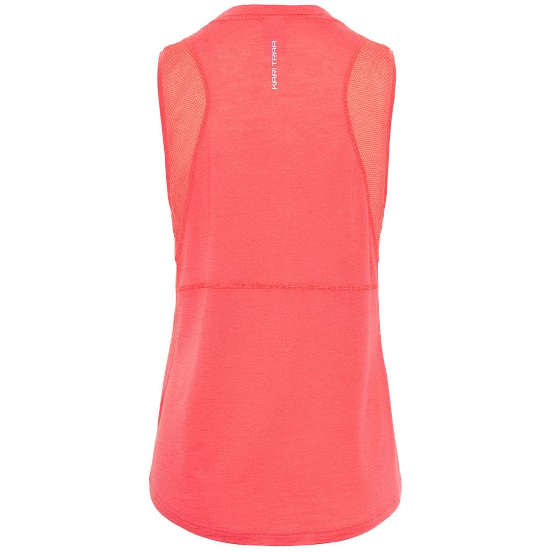 Kari Traa Embla Wool Top - Candy Coral
