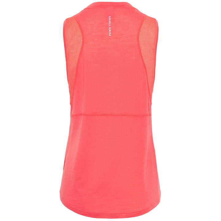 Kari Traa Embla Wool Top - Candy Coral