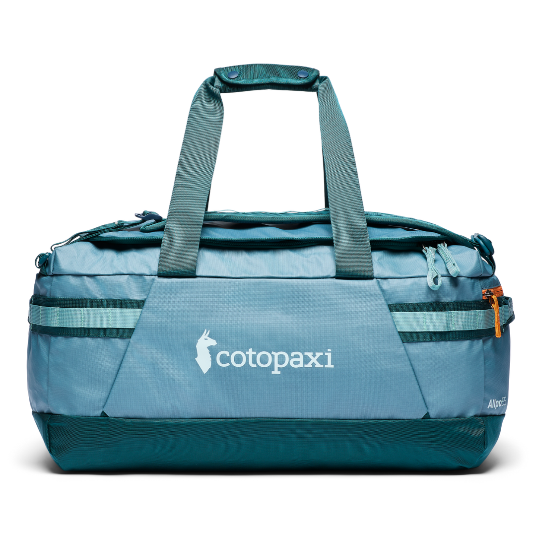 Cotopaxi Allpa Getaway 55L Duffel - Blue Spruce/Abyss Cotopaxi Allpa Getaway 55L Duffel - Blue Spruce/Abyss