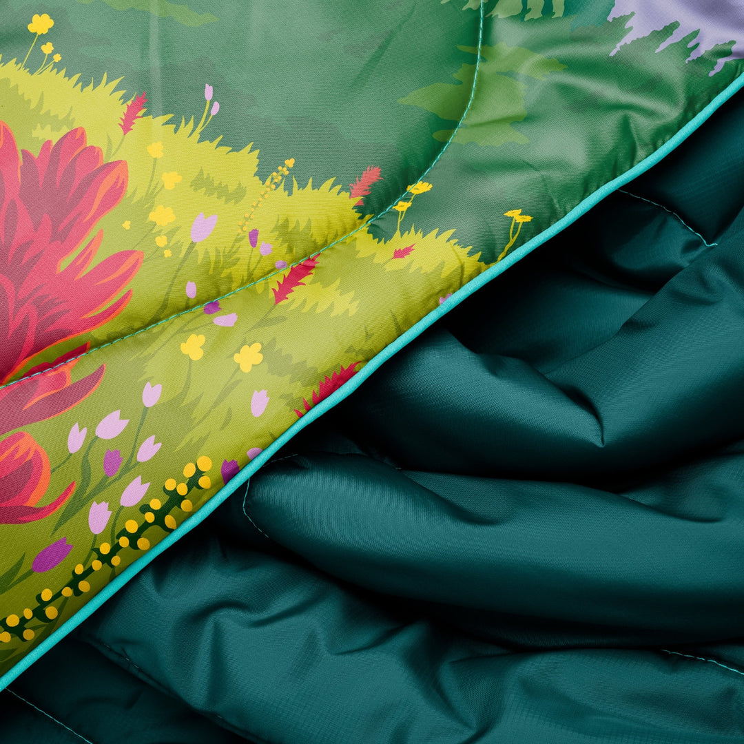 Rumpl Original Puffy Blanket - Glacier National Park