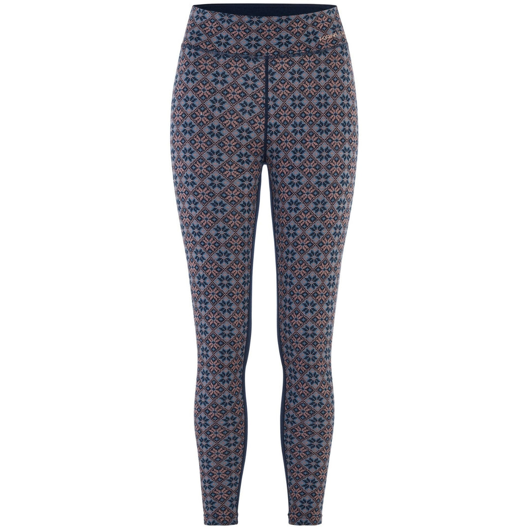 Kari Traa Rose Light Baselayer Pants - High Waisted - Royal