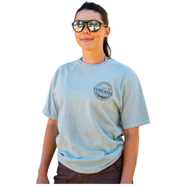 Alpinistas Yosemite Tee - Light Blue