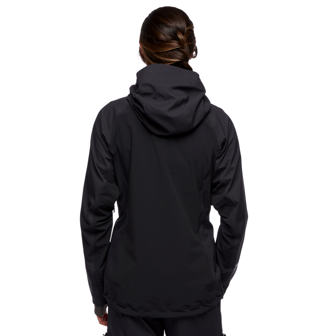 Dawn Patrol Hybrid Shell Jacket - Black
