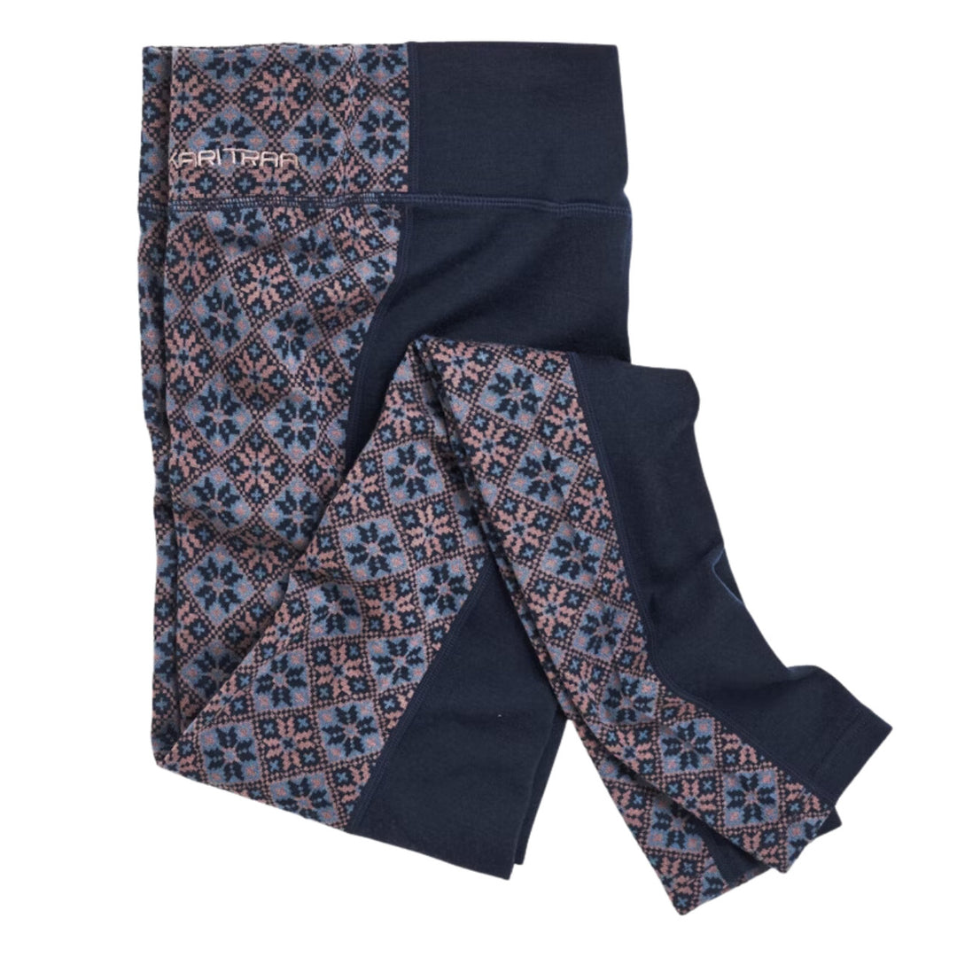 Kari Traa Rose Light Baselayer Pants - High Waisted - Royal
