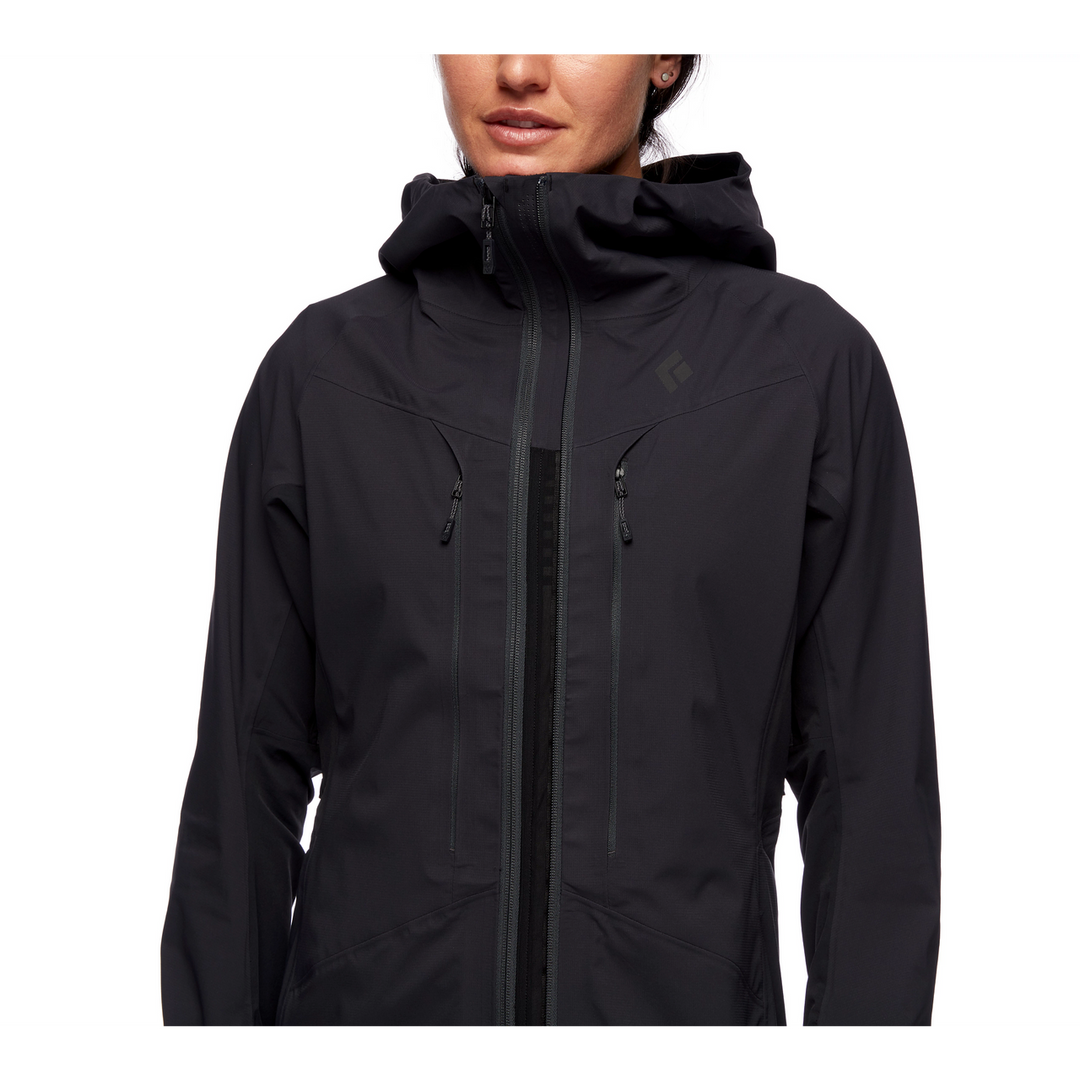 Dawn Patrol Hybrid Shell Jacket - Black