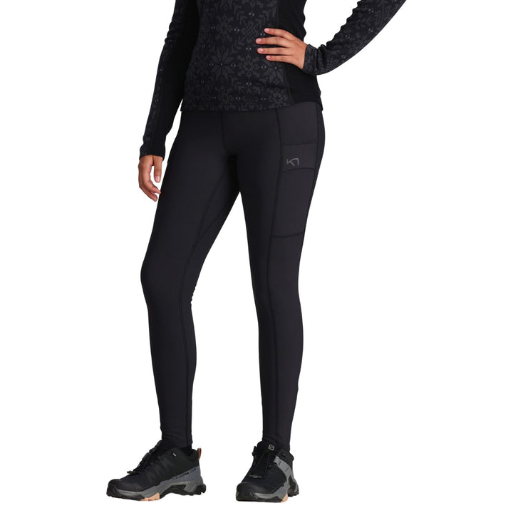 Kari Traa Ruth Thermal Tights - Black