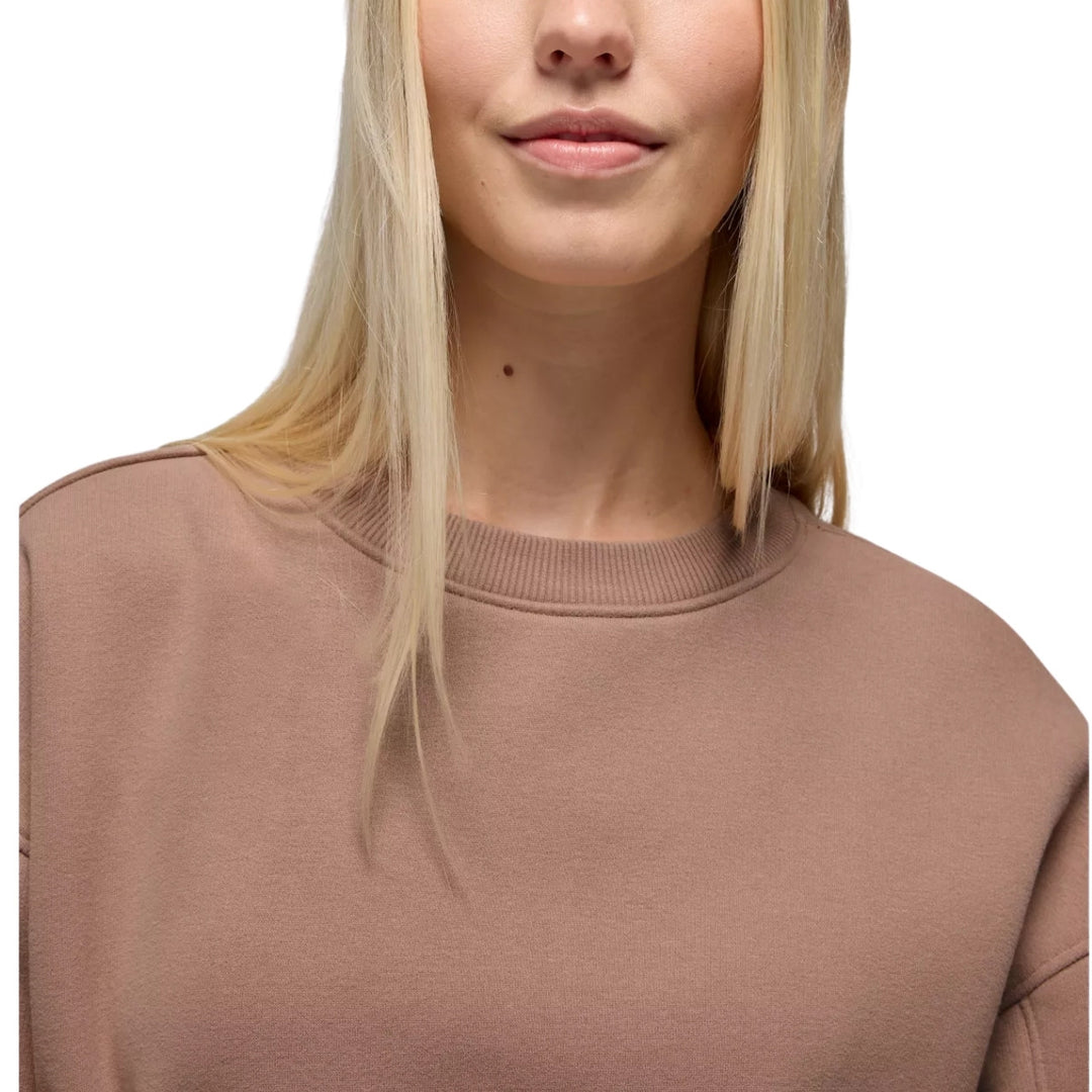 Prana DreamFleece Crew Sweatshirt Shroom