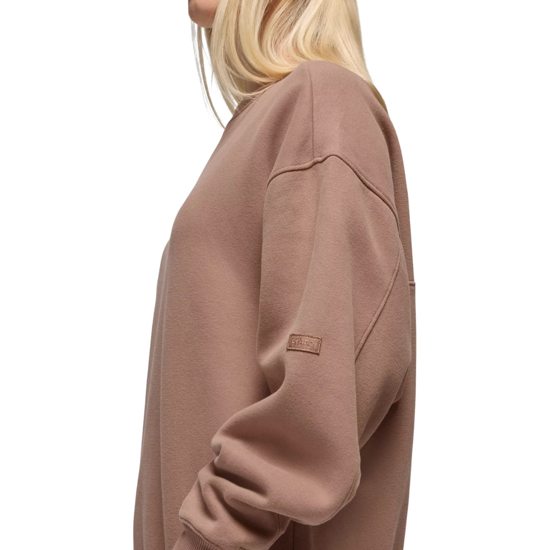 Prana DreamFleece Crew Sweatshirt Shroom