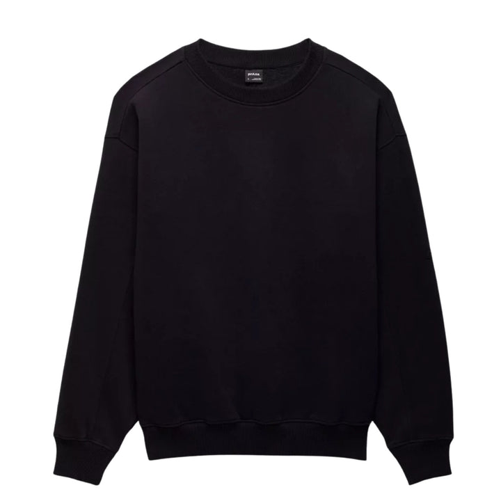 Prana DreamFleece Crew Sweatshirt Black