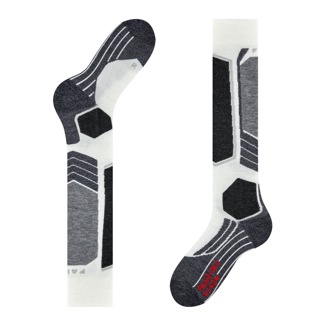 Falke SK2 Intermediate Women Skiing Knee-High Socks - Off-White