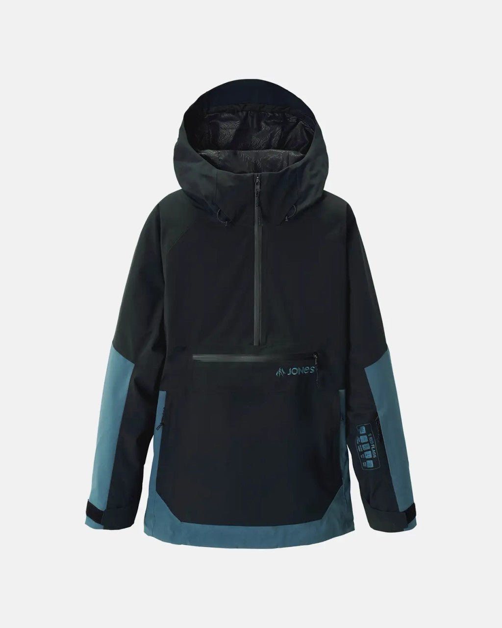 Jones Mtn Surf Recycled Insulated Anorak - Stealth Black