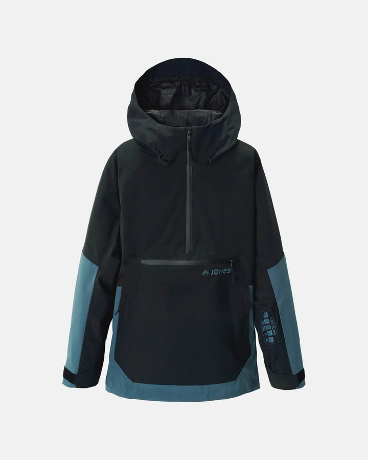 Jones Mtn Surf Recycled Insulated Anorak - Stealth Black