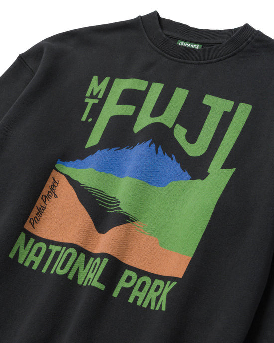 Parks Project Mount Fuji Crew - Vintage Black