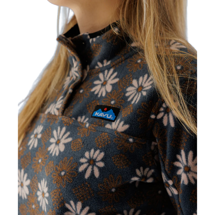 Kavu Cavanaugh Fleece Pullover - Fall Floral