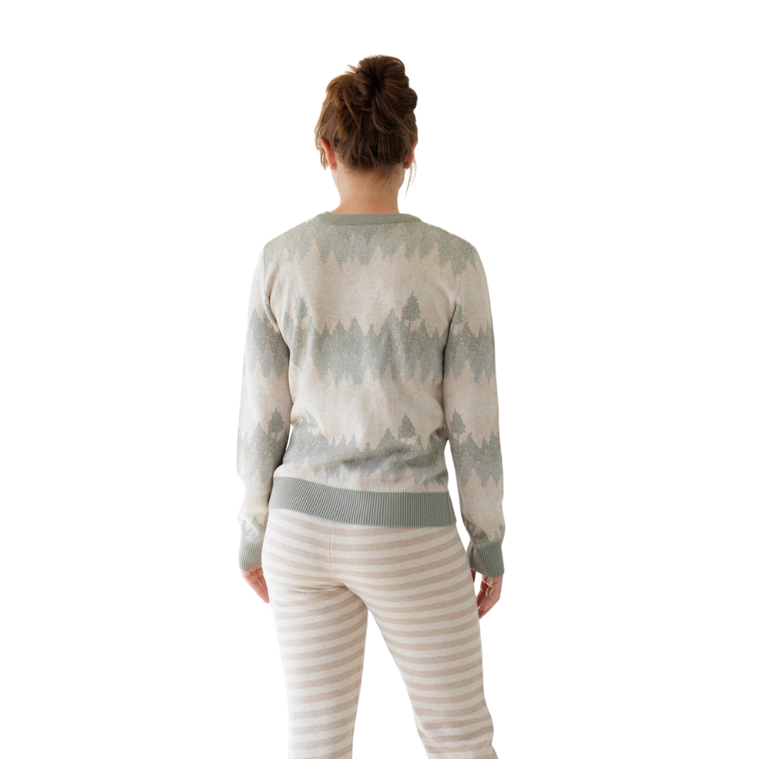 Kavu Hillrose Sweater - Forest Fade