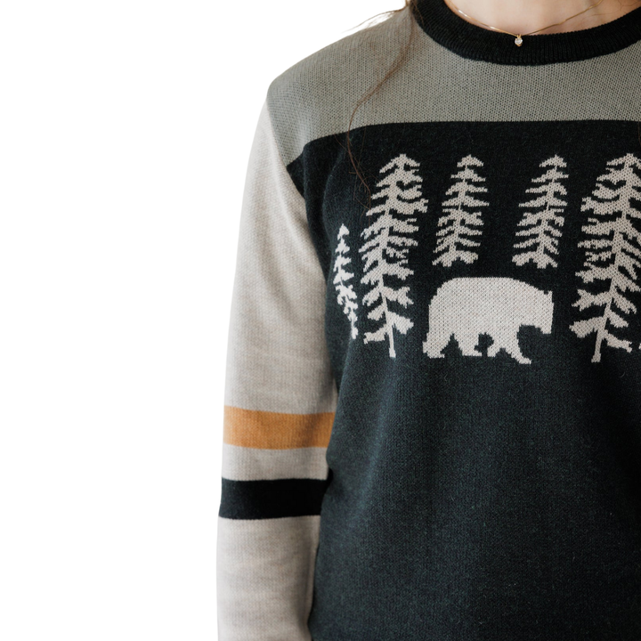 Kavu Hillrose Sweater -Tree Bear