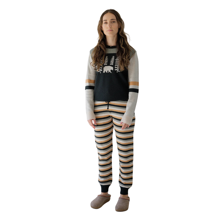 Kavu Hillrose Sweater - Tree Bear