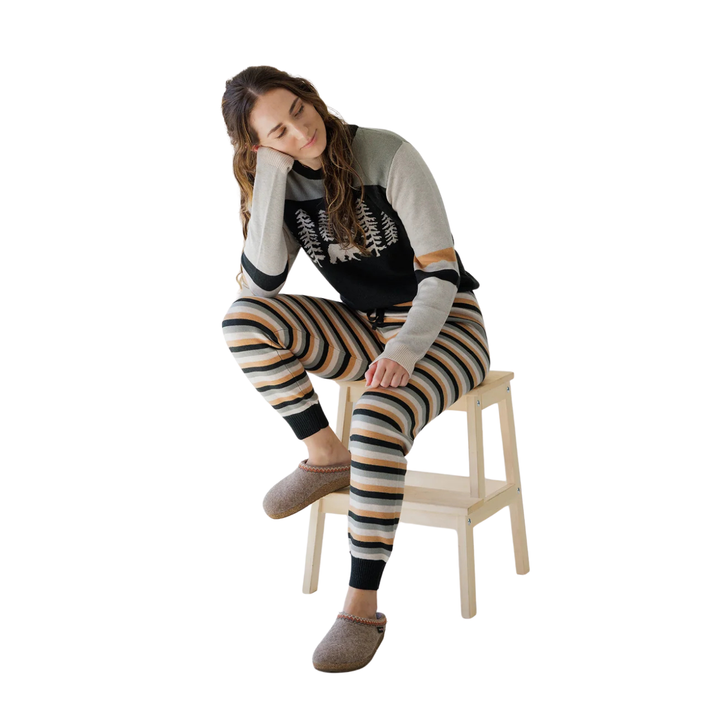 Kavu Hillrose Sweater - Tree Bear