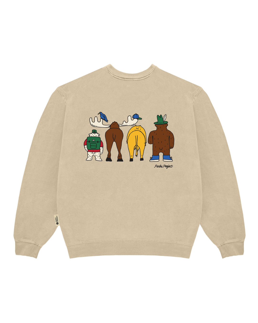 Parks Project Adventure With Friends Crewneck