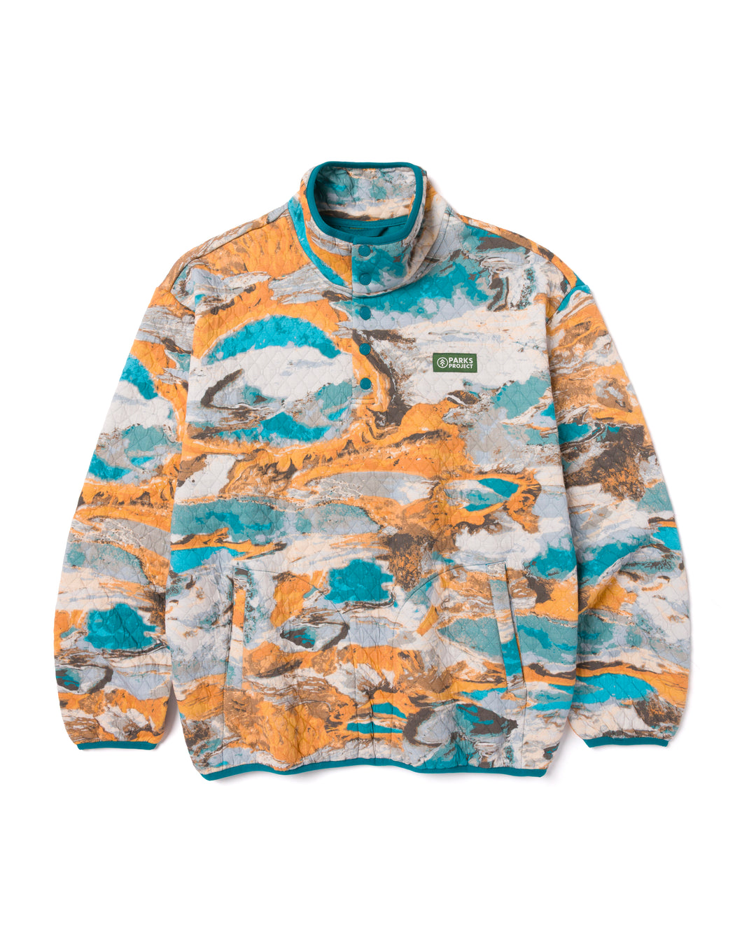 Parks Project Hydrothermal Pools Quilted Pullover