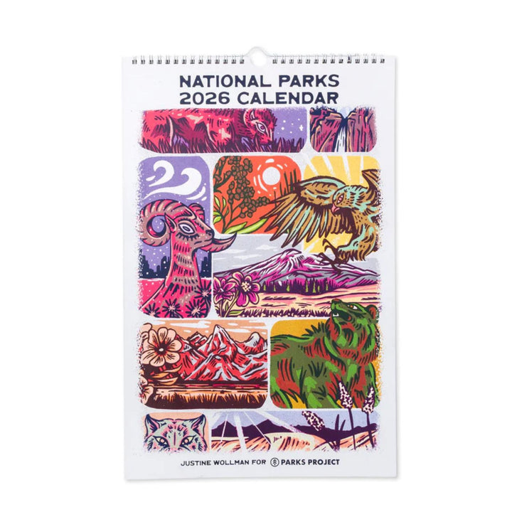 Parks Project 2026 Parks Project National Parks Calendar - MLT