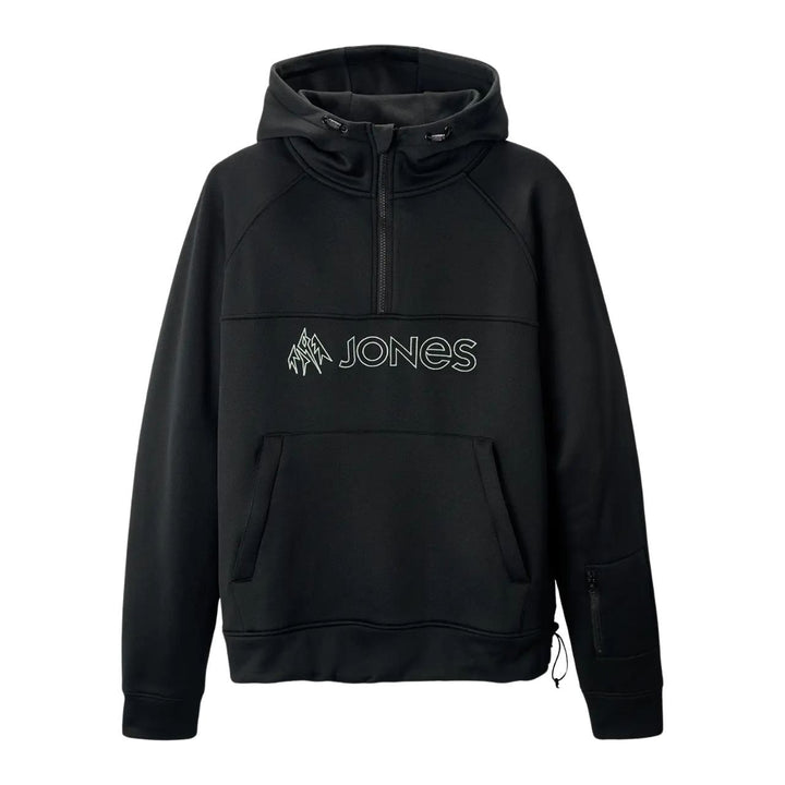 Jones Rec Riding Hoodie - Fleece Stealth Black