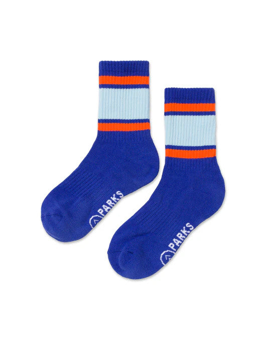 Parks Project Trail Crew Tube Sock 2-Pack - Mazarine Blue